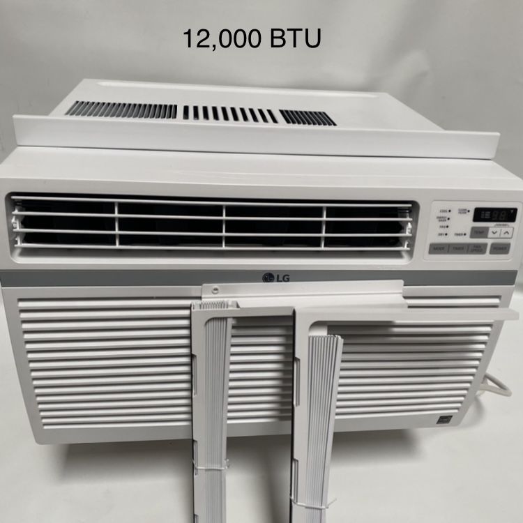 LG model LW1216ER 12000 BTU Window Air Conditioner AC Covers 550 sq ft