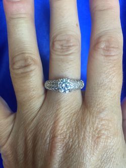 .925 SSP And CZ ring NEW!