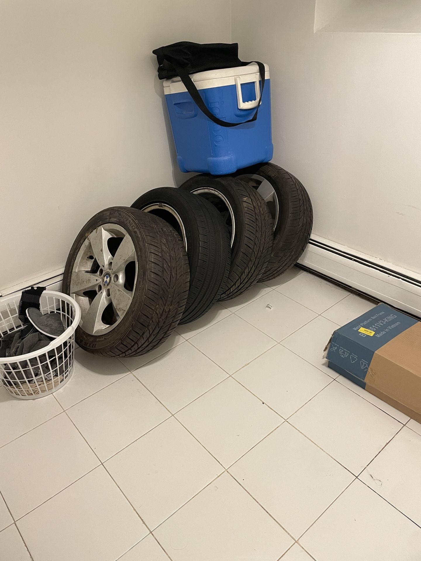 Four 2006 used BMW tires