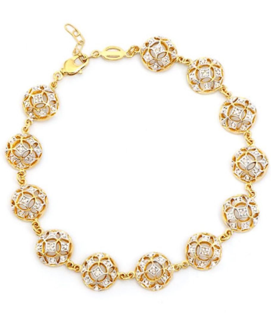 Gold Bracelet With Diamonds