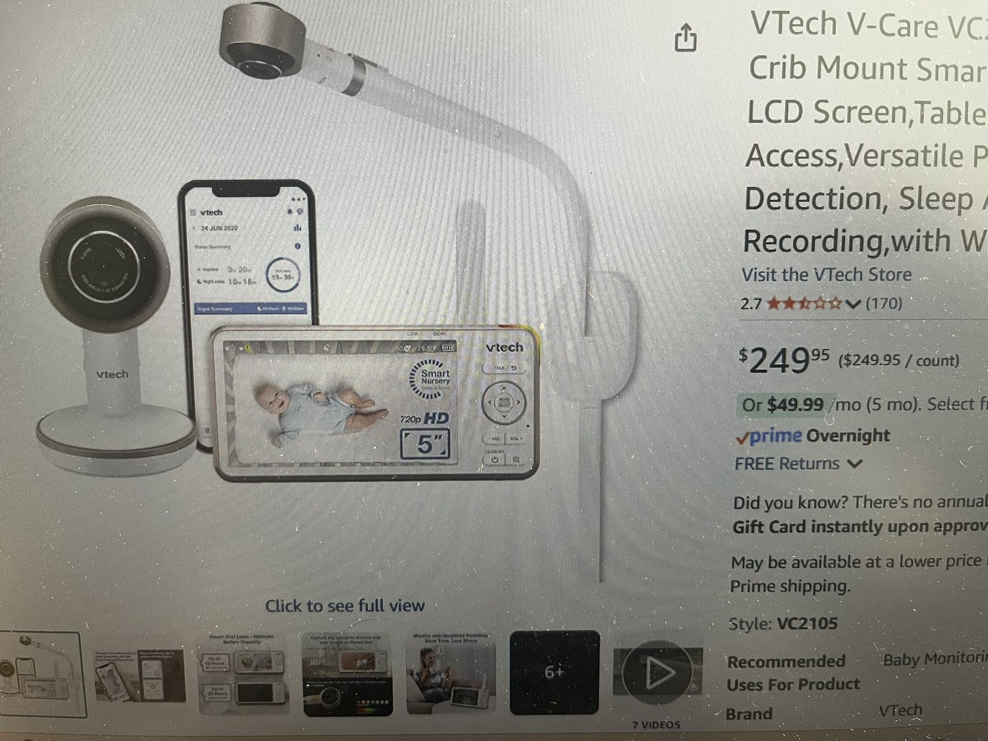 Baby Monitor Wi-fi