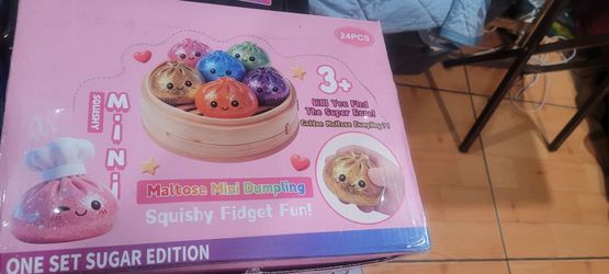 Squishy mini dumplings
