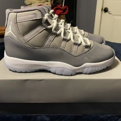 Jordan Cool Grey 11s Size 10, Brand New