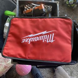 Milwaukee battery and battery charger and exception camera