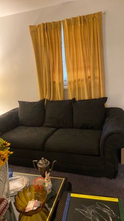 Classic Black Sofa