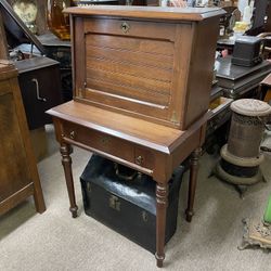 Antique Wooden hideaway desk, mid 1800's