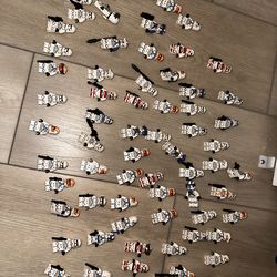Lego Star Wars  clone trooper lot and atte