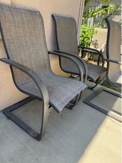 Outside chairs