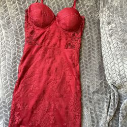 Burgundy / Red Dress 