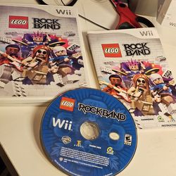 Nintendo wii lego rockband