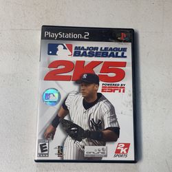 Sony PlayStation 2 Major League Baseball 2K5 Game 