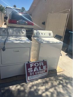 Washer and Dryer