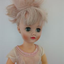 Rare Vintage Pink Hair Revlon Doll