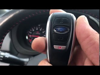 Subaru key fob