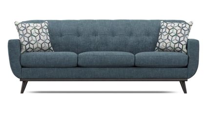 Teal Blue Sofa