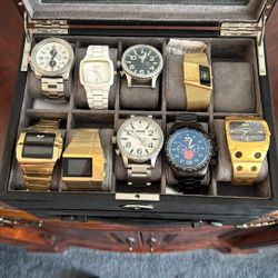 Various Vestal And Nixon Watches