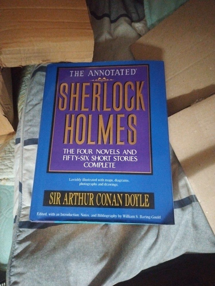 The Annotated Sherlock Holmes by Sir Arthur Conan Doyle 1992 HC 