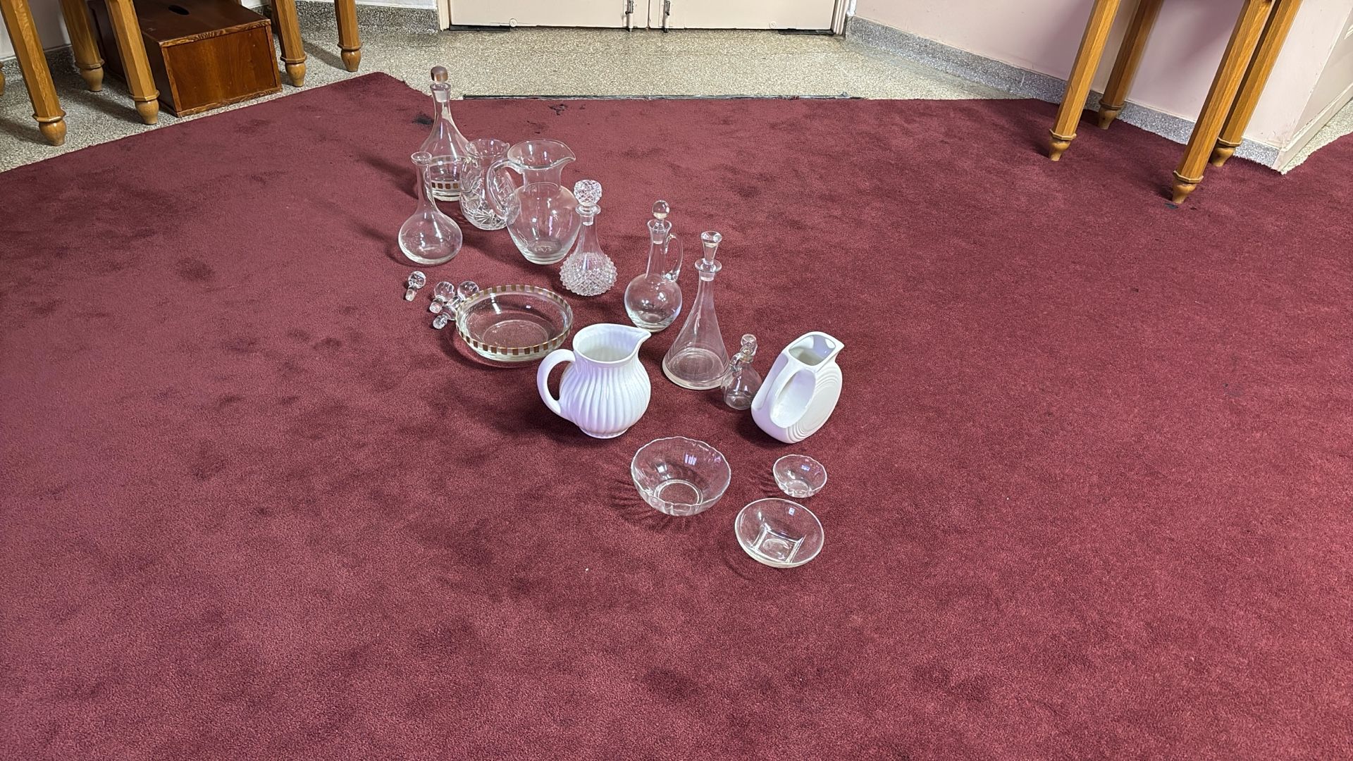 Glass Jars, Bowls, Ceramic jars