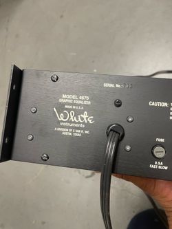 Graphic Equalizer model 4675