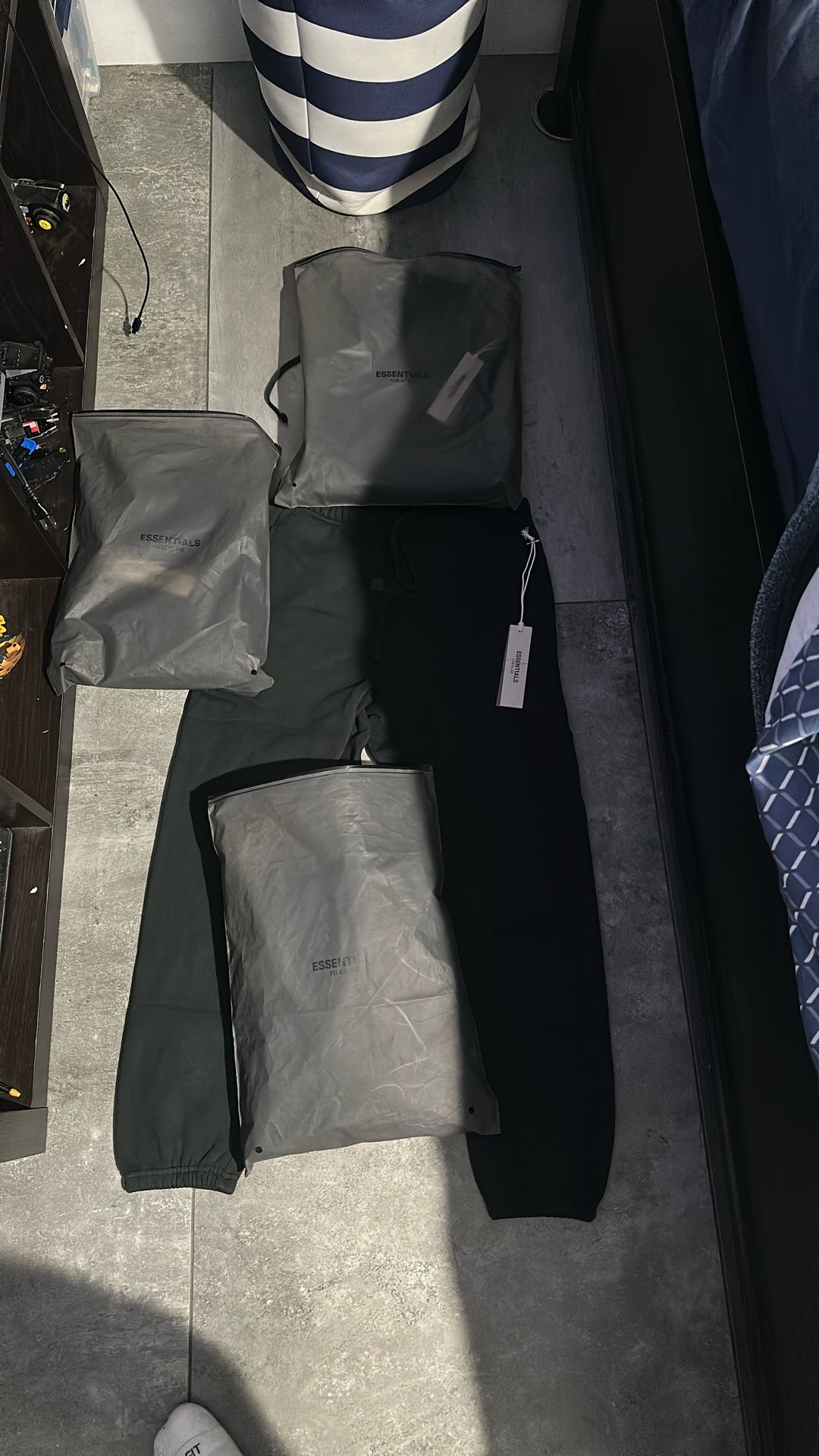 Black Essential Sweats