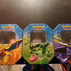 Pokemon 2009 Tins 