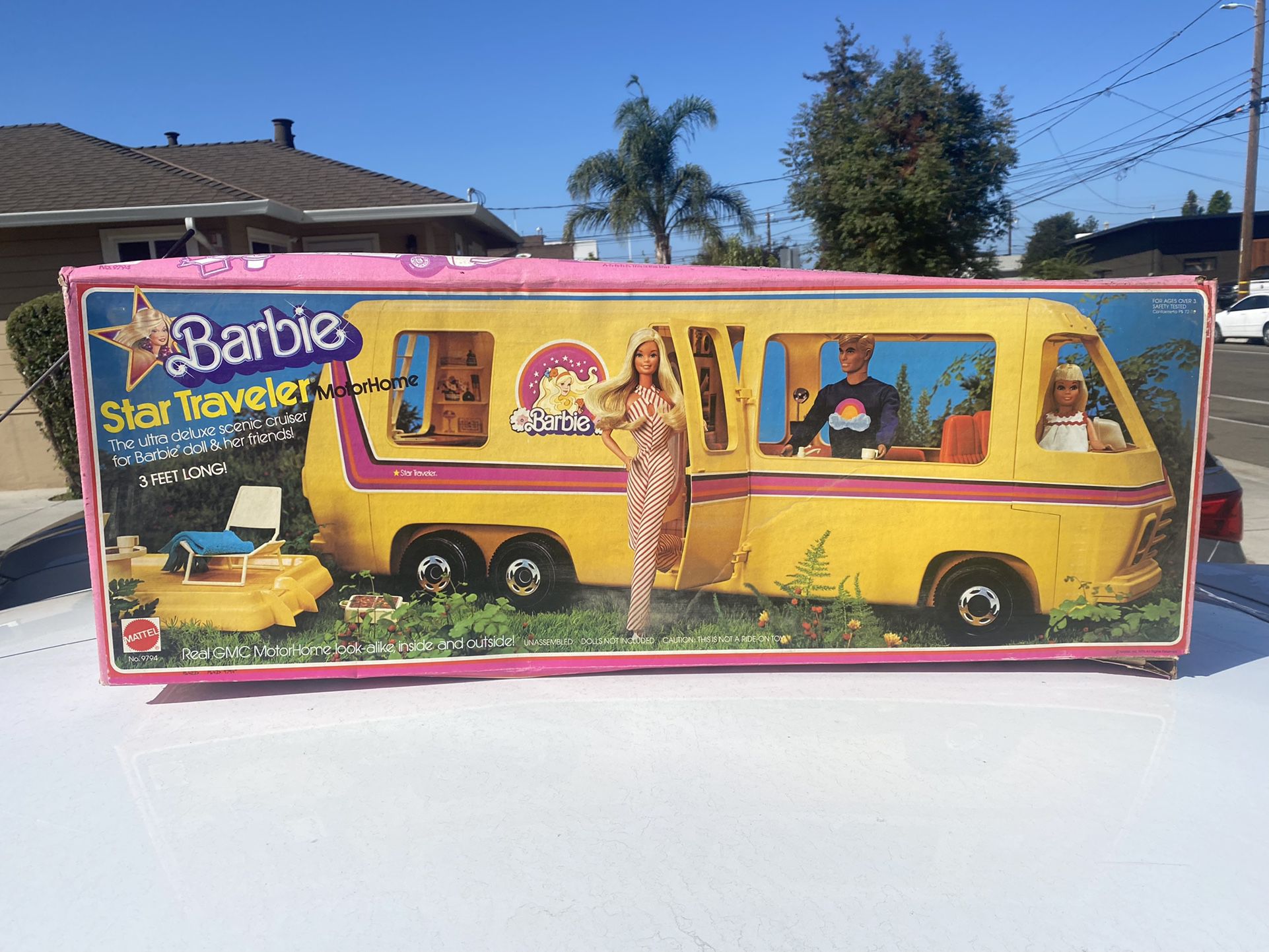 Vintage Barbie 9794 Motorhome W Box From 1976