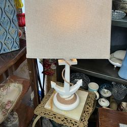 Lamp/Coastal/ Anchor With Rope