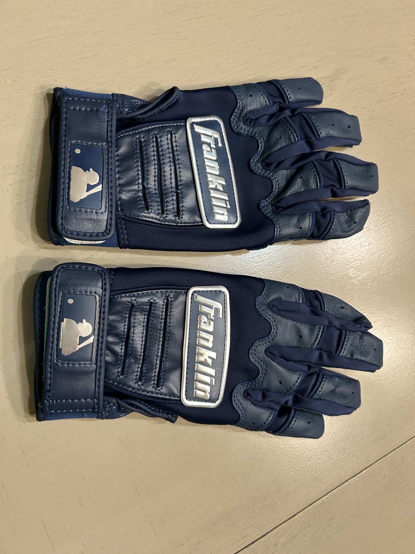 Baseball Gloves (blue) - size Adult Large 