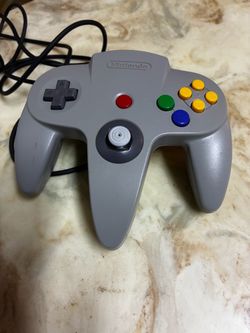 N64 grey Original Controller loose joystick