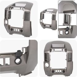 JMTAAT Instrument Panel Lid Finisher Bezel Compatible with 2004 2005 2006 Nissan Titan XE SE Armada SE