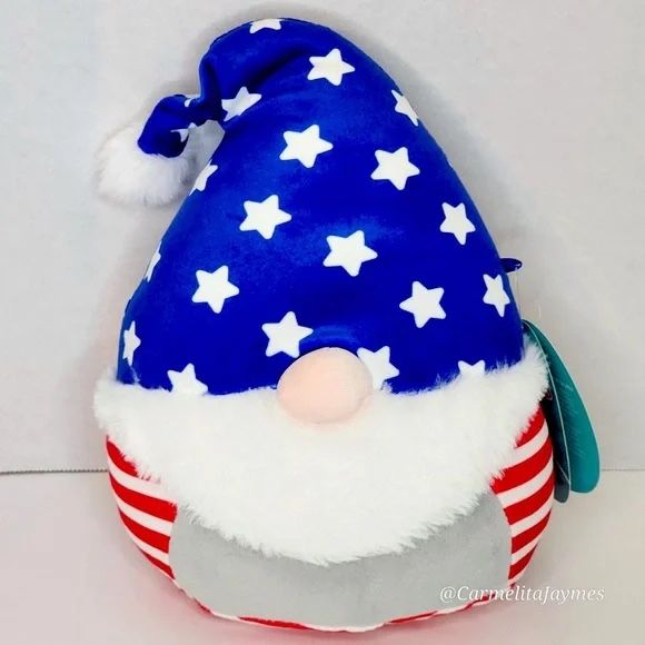 8 Inch July The 4th Special Plush Authenticated Squishmallow