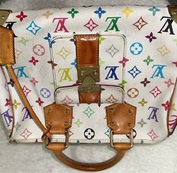 Purse canvas colorful used