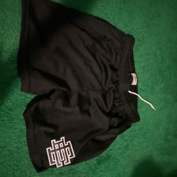 Black EE Eric Emaneul Shorts Size M