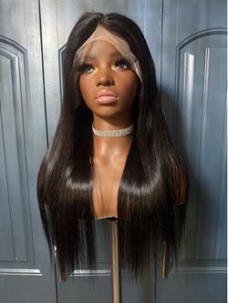 WIG 100% HUMAN HAIR 28”