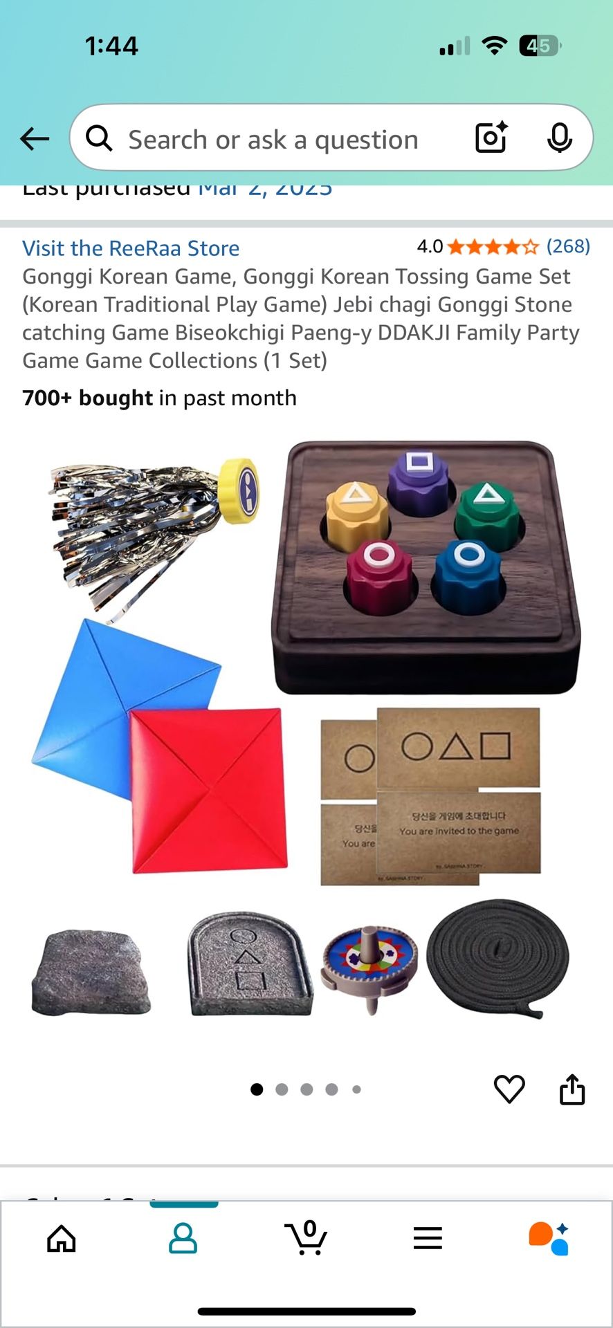 Gonggi Korean Games - Game Seen From Squid Games 