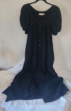 Brass and Bone Black Maxi Dress