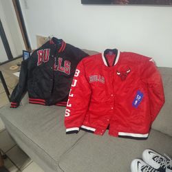 Chicago Bulls button jacket 