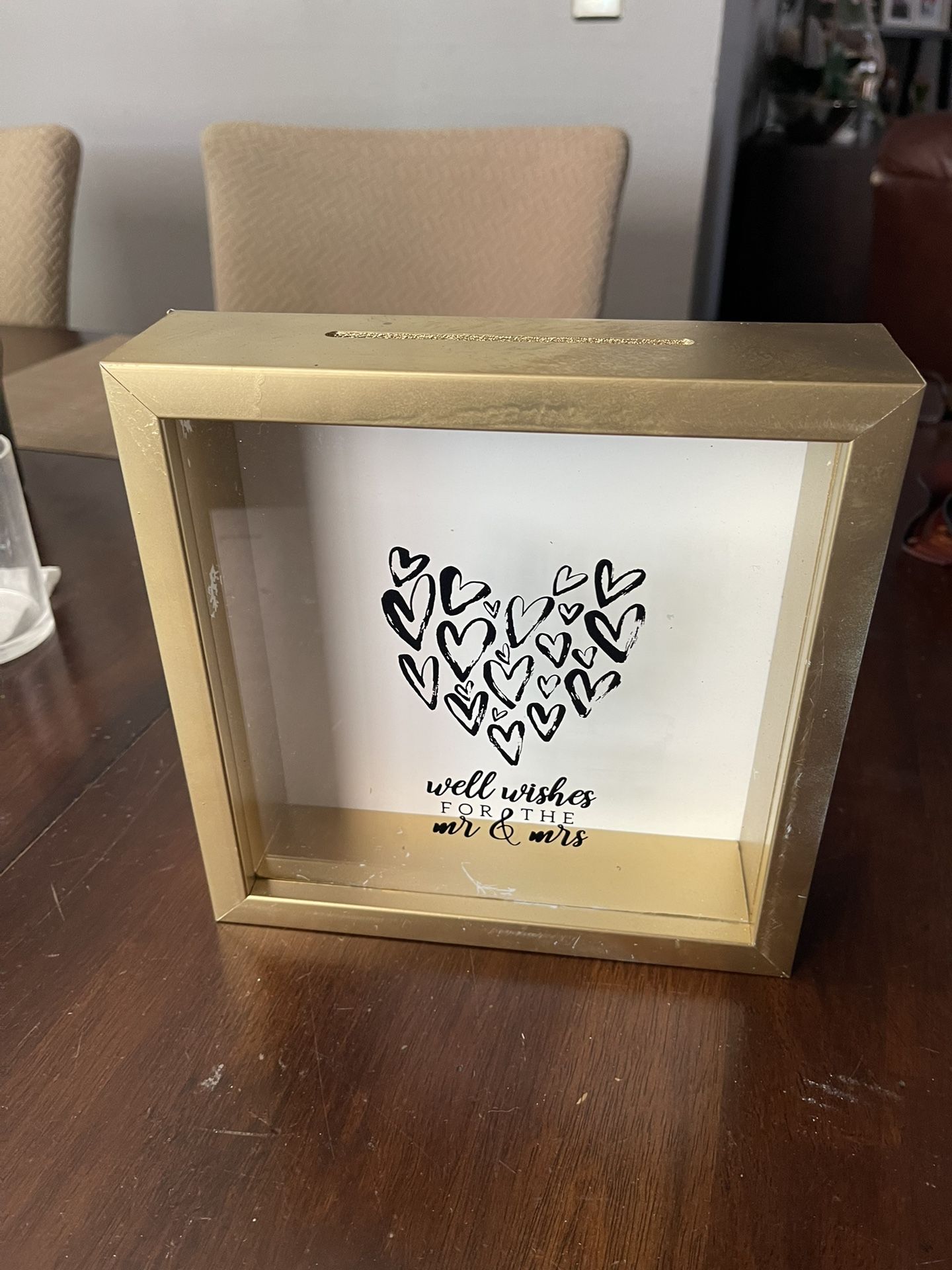 Gold Wishing Box 