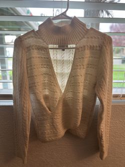Elegant Cream Sweater for Women