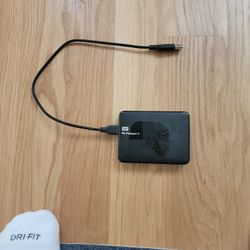 2TB Portable USB Hard Drive Western Digital