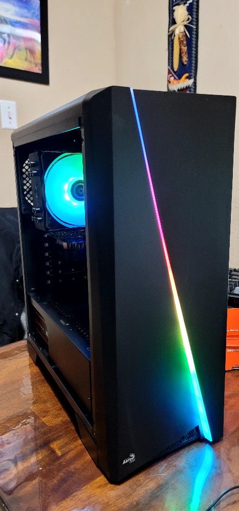 FRESHLY BUILT BUDGET GAMING PC, (RYZEN 5600X, 16GB DDR4, GTX