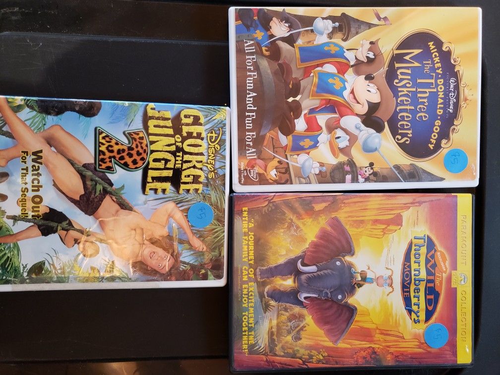 Kid Friendly DVDS