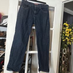 Boys, dark blue blue jeans