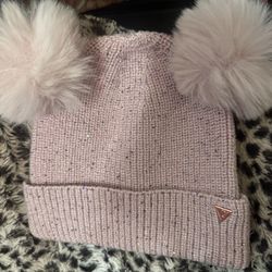 Guess Pom Pom Beanie