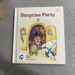 Vintage 1981 SUPRISE PARTY by Sharon Gordon, Illustrated by Susan Hall