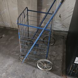 Four-wheel Collapsing Cart Dolly Dollies Grocery Cart