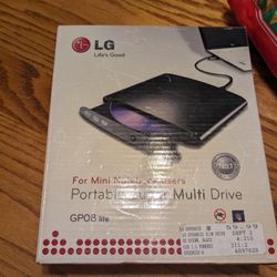 LG Portable Super Multi Drive GP08 Lite USB 2.0 GP08  Notebook