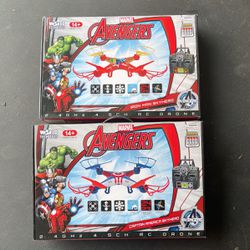 Captain America and Iron Man Skyhero Drones Brand New Factory Sealed