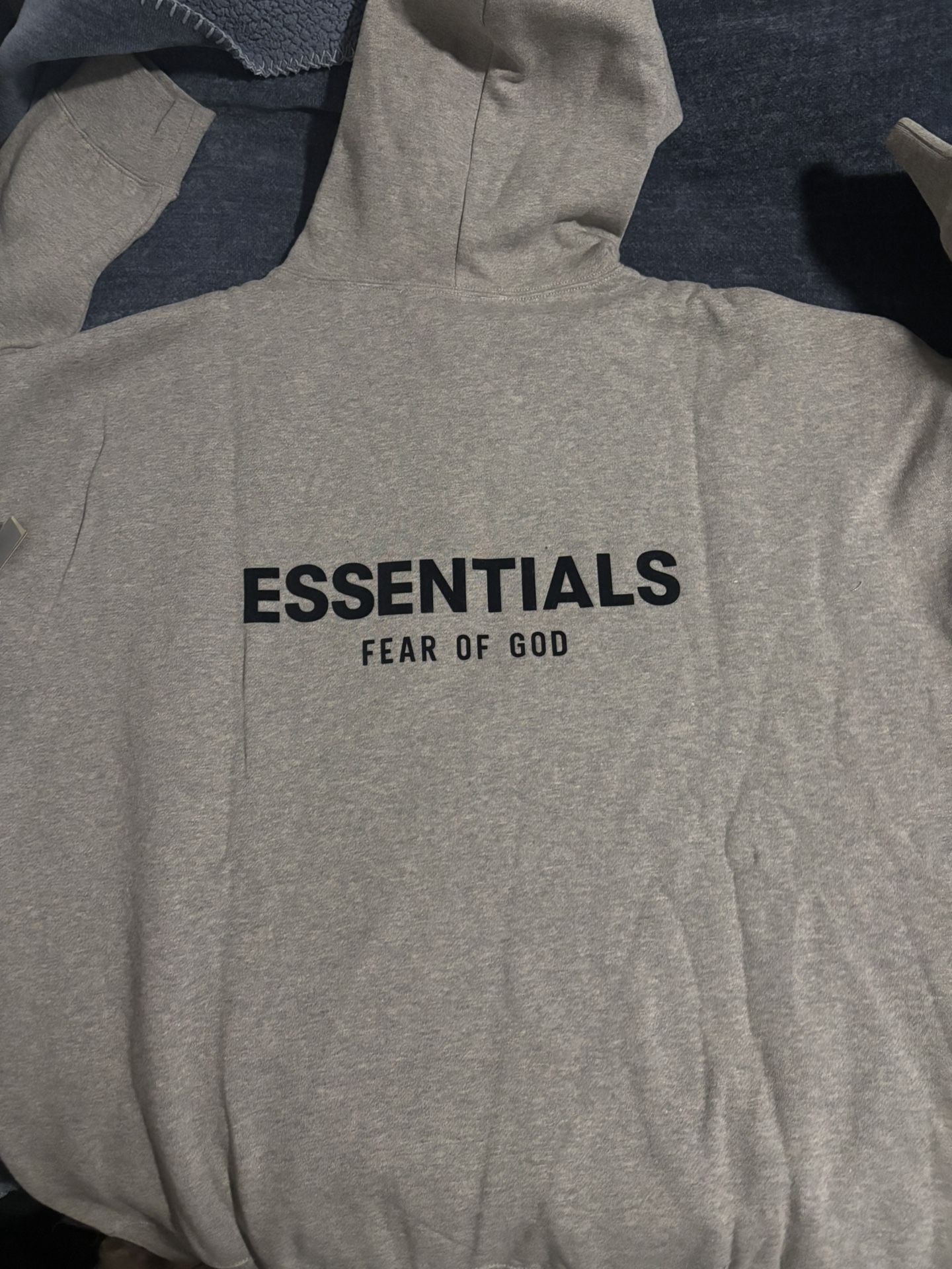 Essential Hoodie Dark Oat
