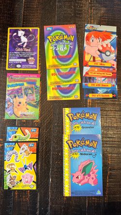 1999 Pokémon Collector's Mixed Vintage Lot of 12
